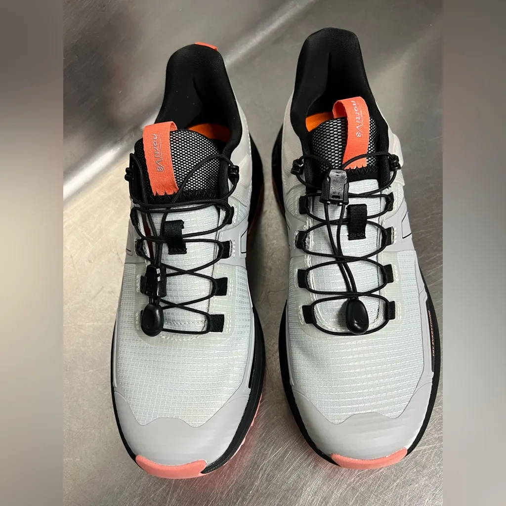 NORTIV 8 Womens Lightweight Quick Laces Hiking Shoe/Outdoor Sneaker Size 8.5 NIB Gray - Image 3