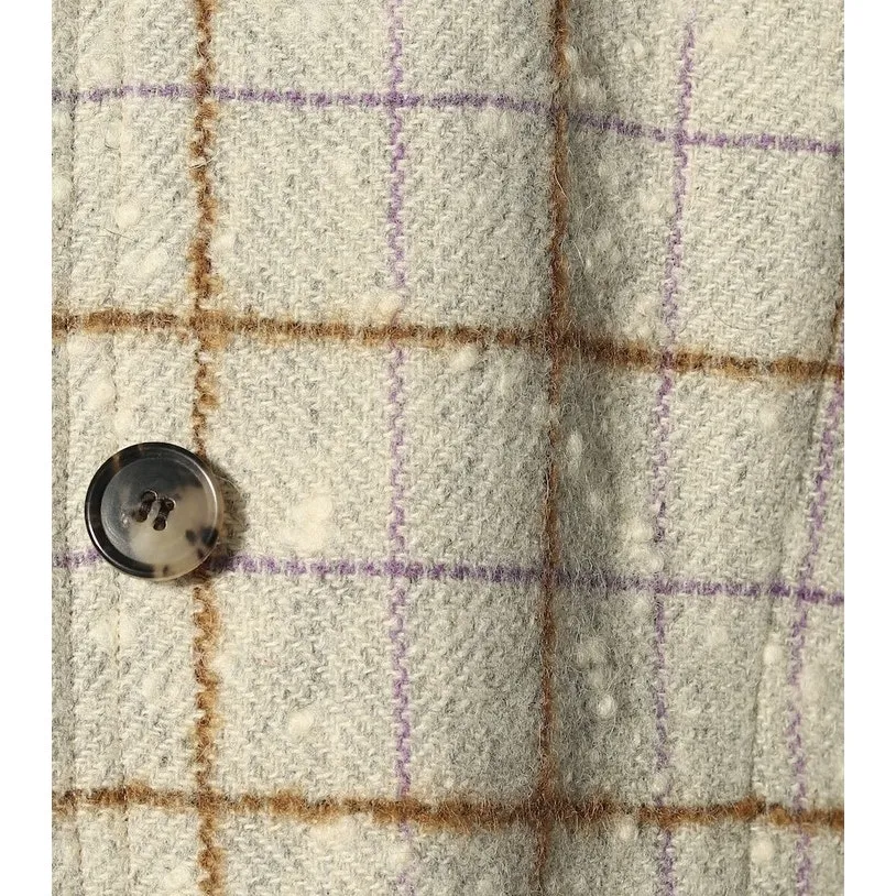 Isabel Marant‎ Etoile Lyra Grid Wool Jacket Size 6 New with Tags - Image 7