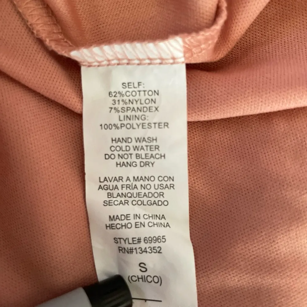 Ambiance floral lace dress women’s size small bell long sleeve dusty rose - Image 10