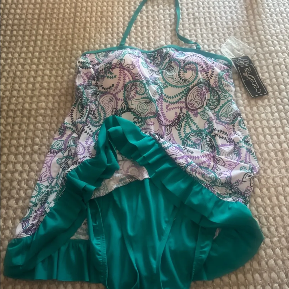 Catalina Women's Paisley Swim Dress - Image 7