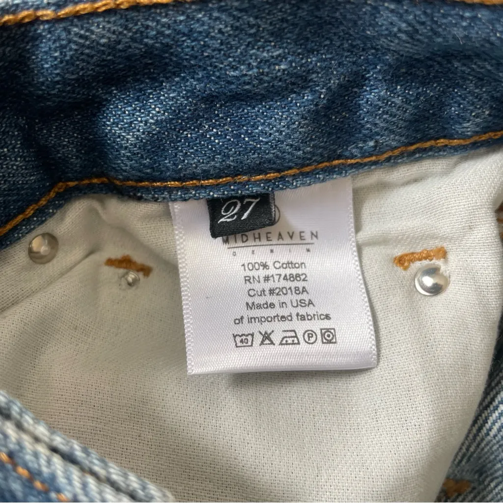 NWOT Midheaven X Cynthia Rowley Gwen Jeans | Size: 27 - Image 7