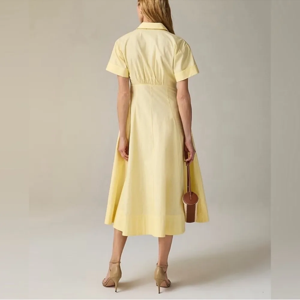 J. Crew Zip-up shirtdress in cotton poplin - Image 2