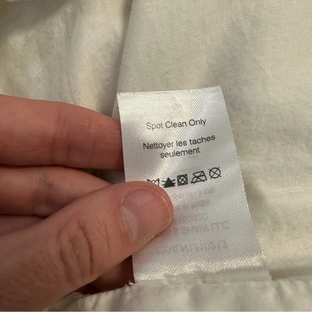 NEW Veronica Beard Fernanda Embroidered Cropped Jacket Off-White - Image 9