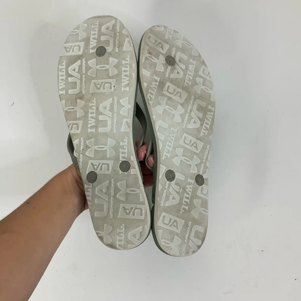 Under Armour  Flip Flop Sandals Size 8/9 - Image 4
