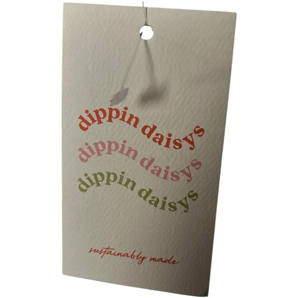 Dippin' Daisy's  Summer Seasonal Style Blue and White Striped Swimsuit  Sz S NWT - Image 4