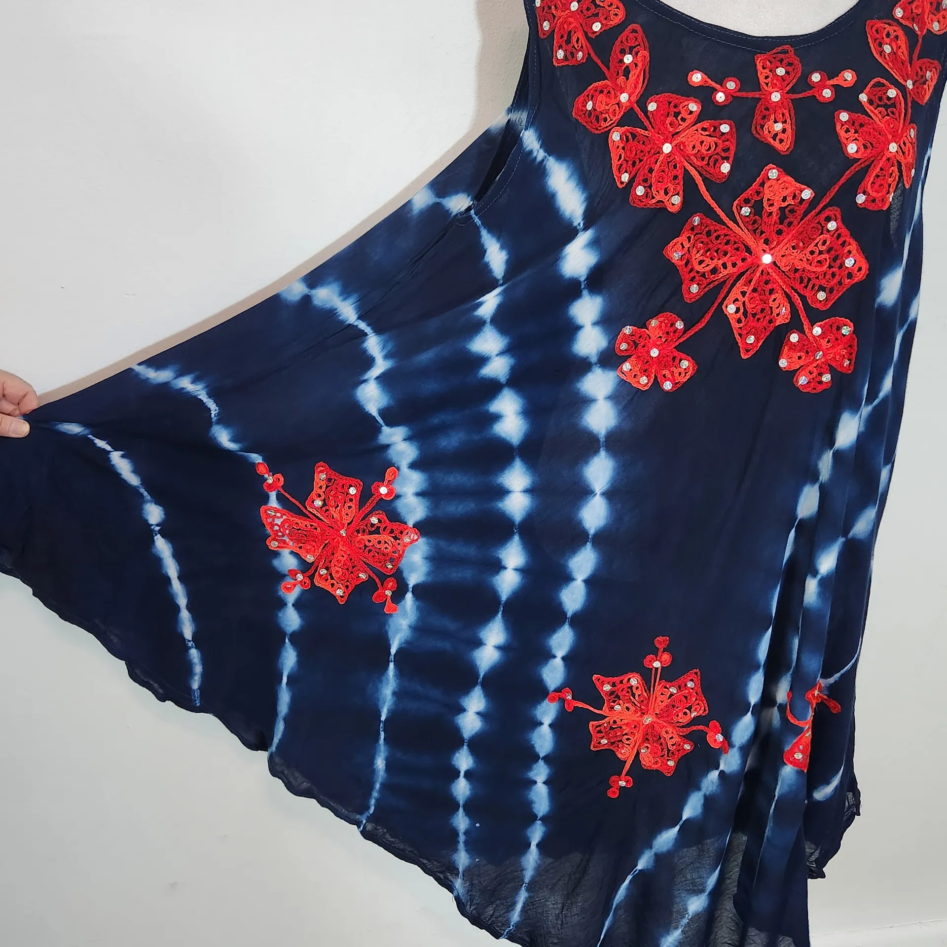 Riviera Sun Navy and Red Tie - Image 5