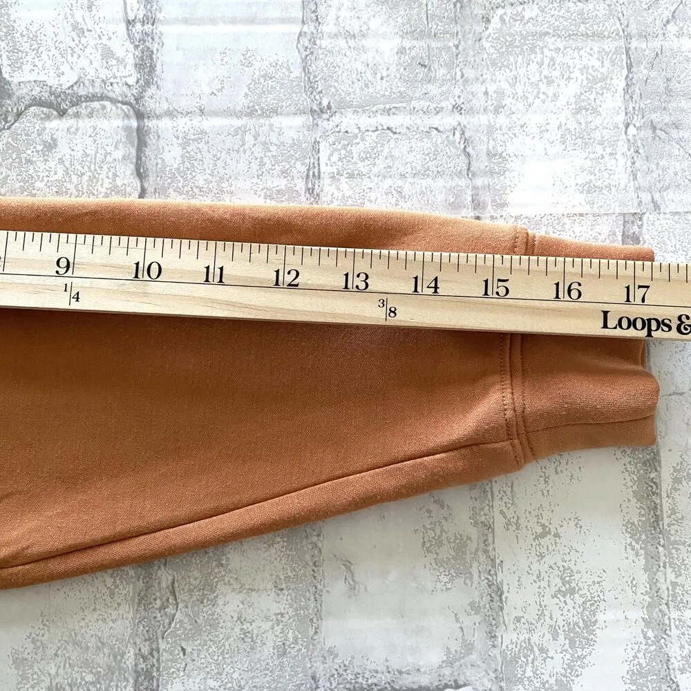 M Magaschoni Scuba Twisted Front Long Sleeve Crewneck Pullover Top Casual Sz XS - Image 7