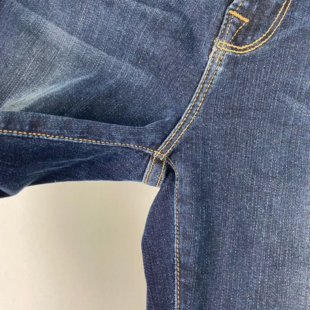 Frame Denim Le Skinny De Jeanne Cascade Hem Farrel Wash Raw Hem Size 26 EUC - Image 7