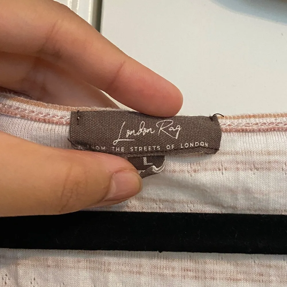 London Rag Women crop top Short sleeve top size L Pink Size L - Image 3
