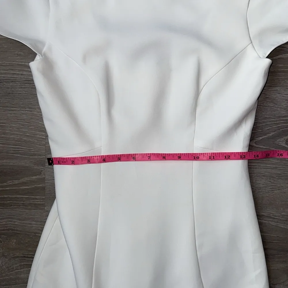 NEW Amanda Uprichard Evalina Dress in Ivory XS - Image 10