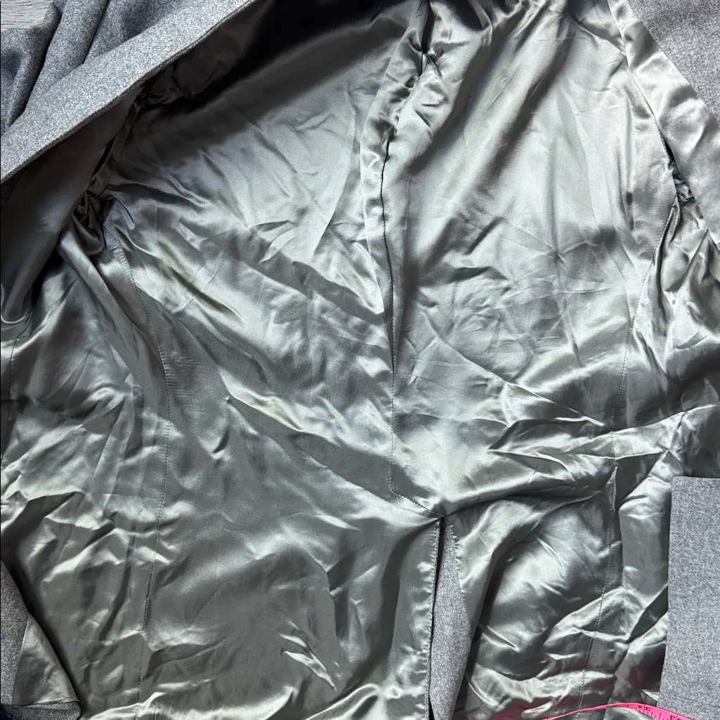 AYR The Coup blazer wool blend fog gray 12 - Image 11