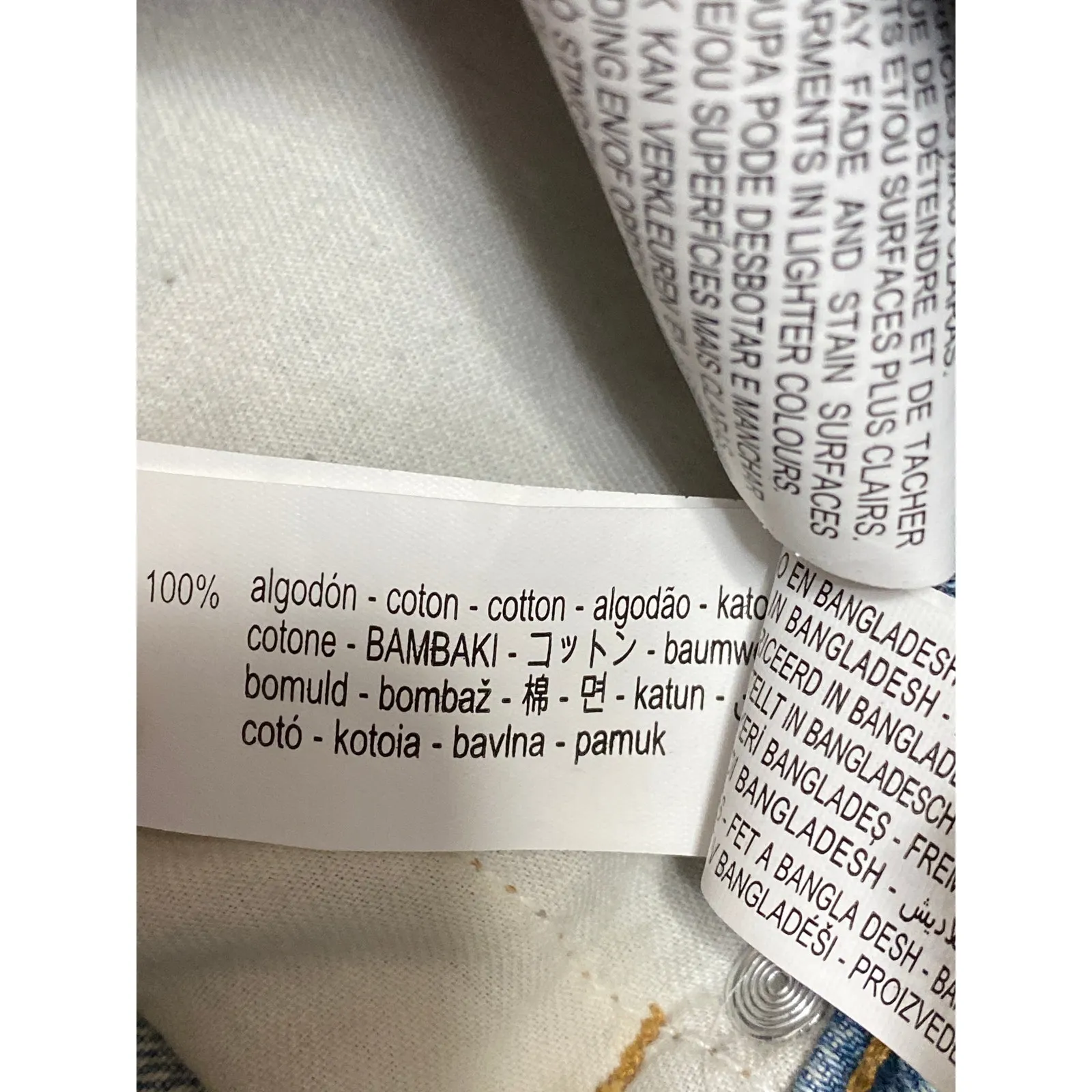 Zara Women's Blue Distressed High Rise Ripped Cut Off Denim Jean Shorts Size 10 - Image 5