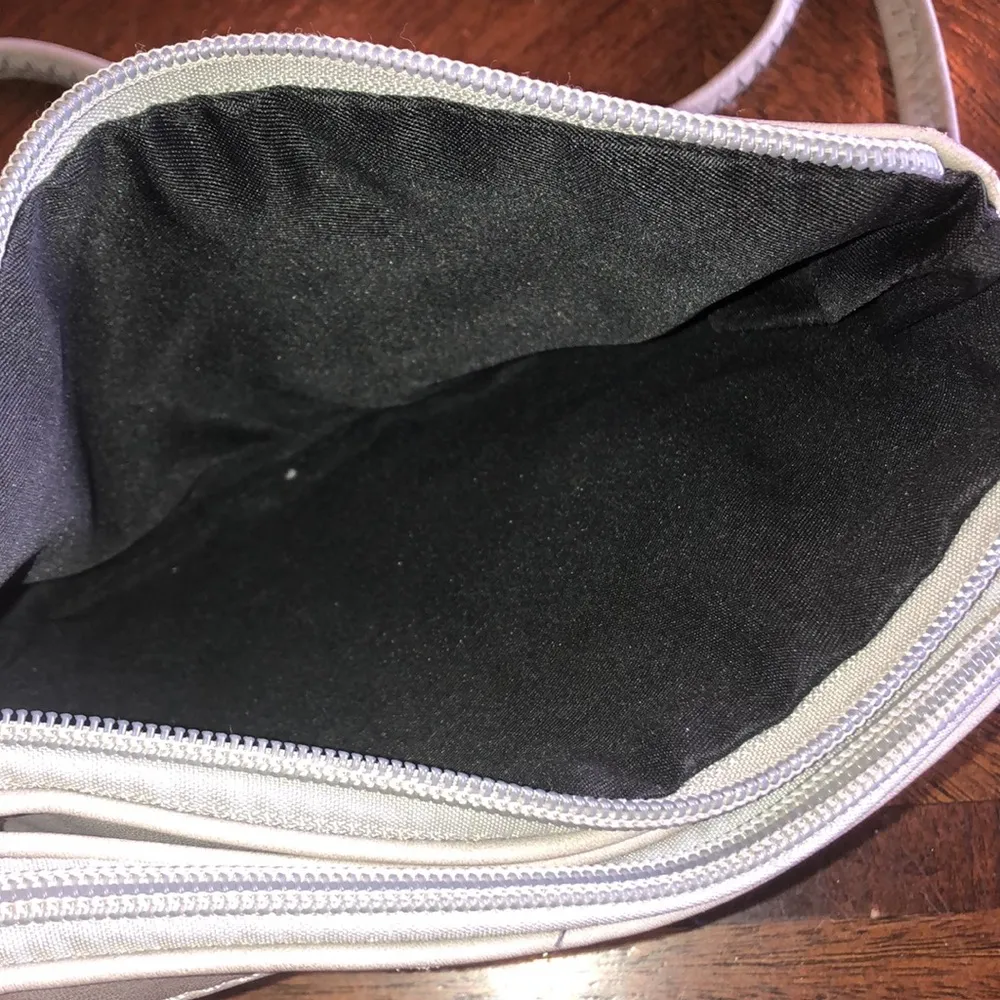 Gray Rhinestone Studded Boho Woven Crossbody Shoulder Purse - Image 11