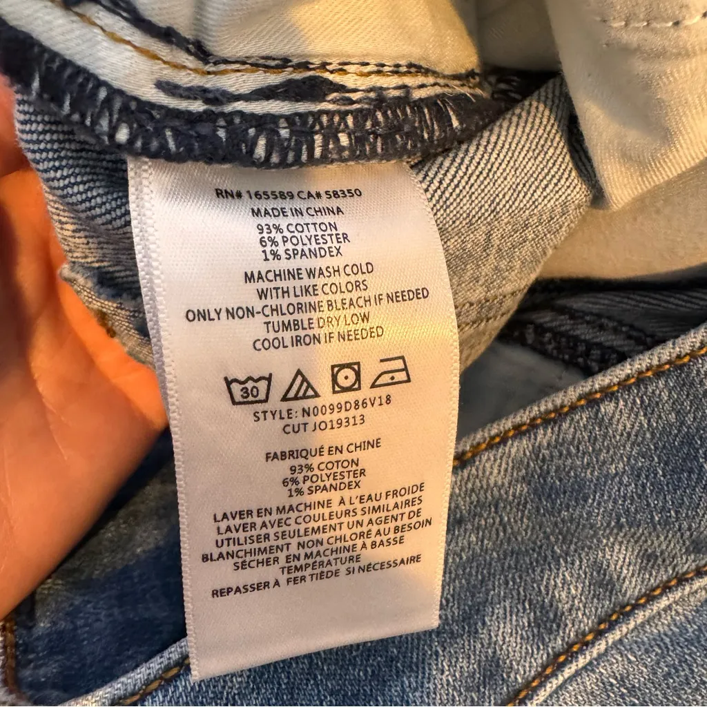 Joie Cargo Ankle Zip Straight Jeans Size 29 - Image 8