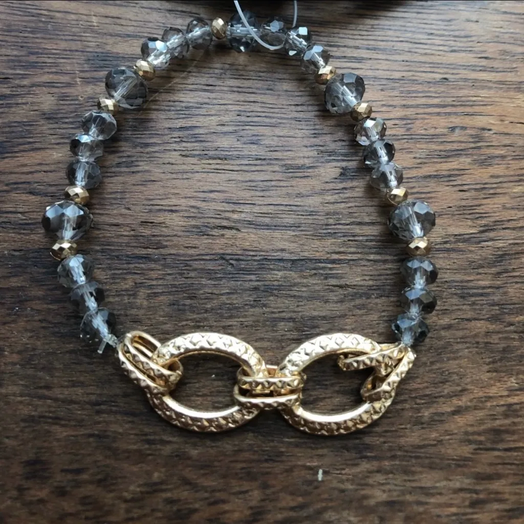 NWT Myra Bag Gold and Blue Multi - Image 3