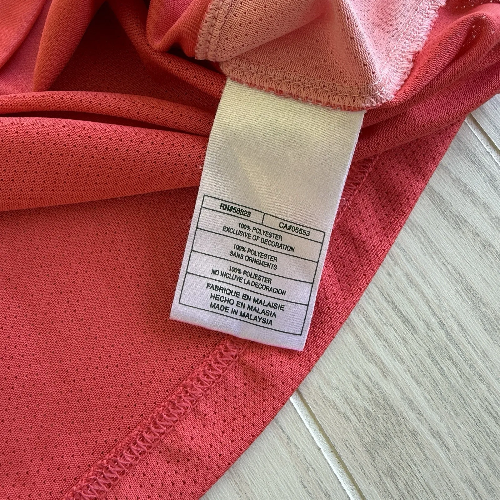 Nike Fit Dry Women's XL Pink White Black Logo Sleeveless Tank Top - Image 5