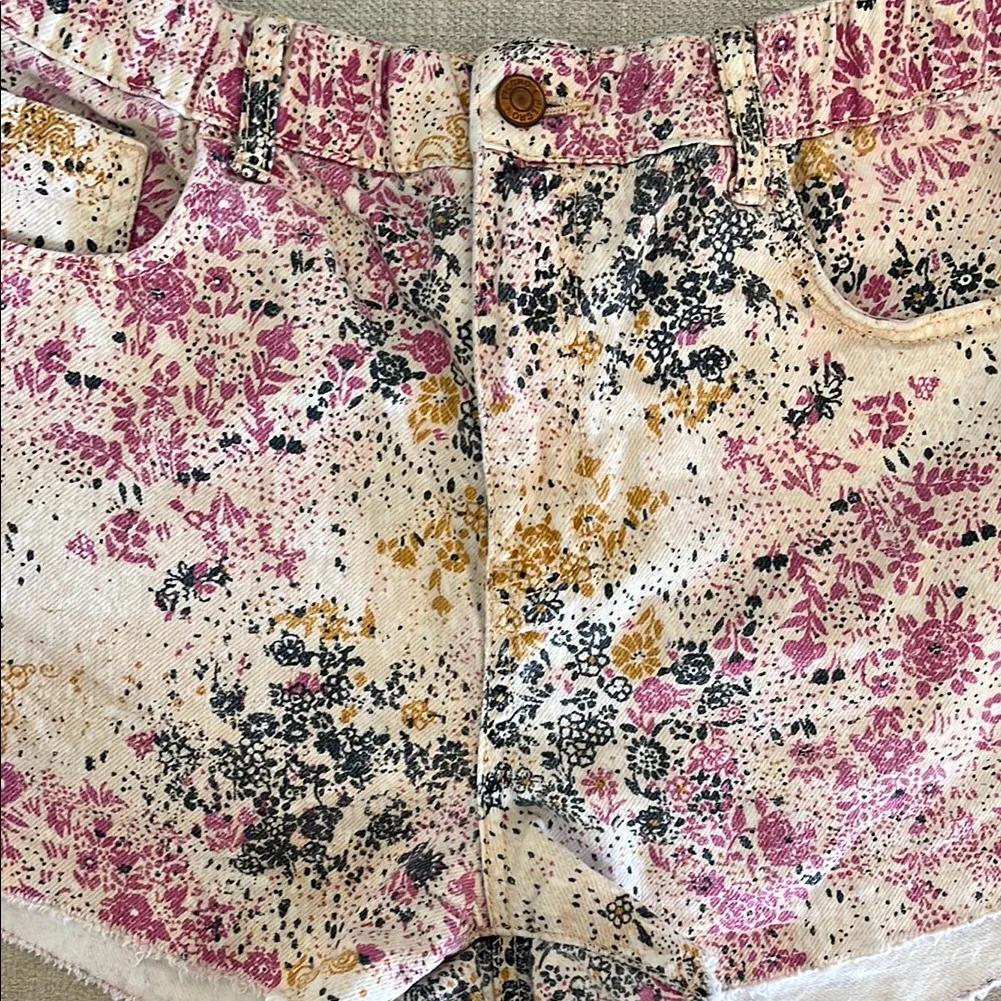 Pilcro by Anthropologie Size Small‎ Floral High Stretch Waist Shorts - Image 7