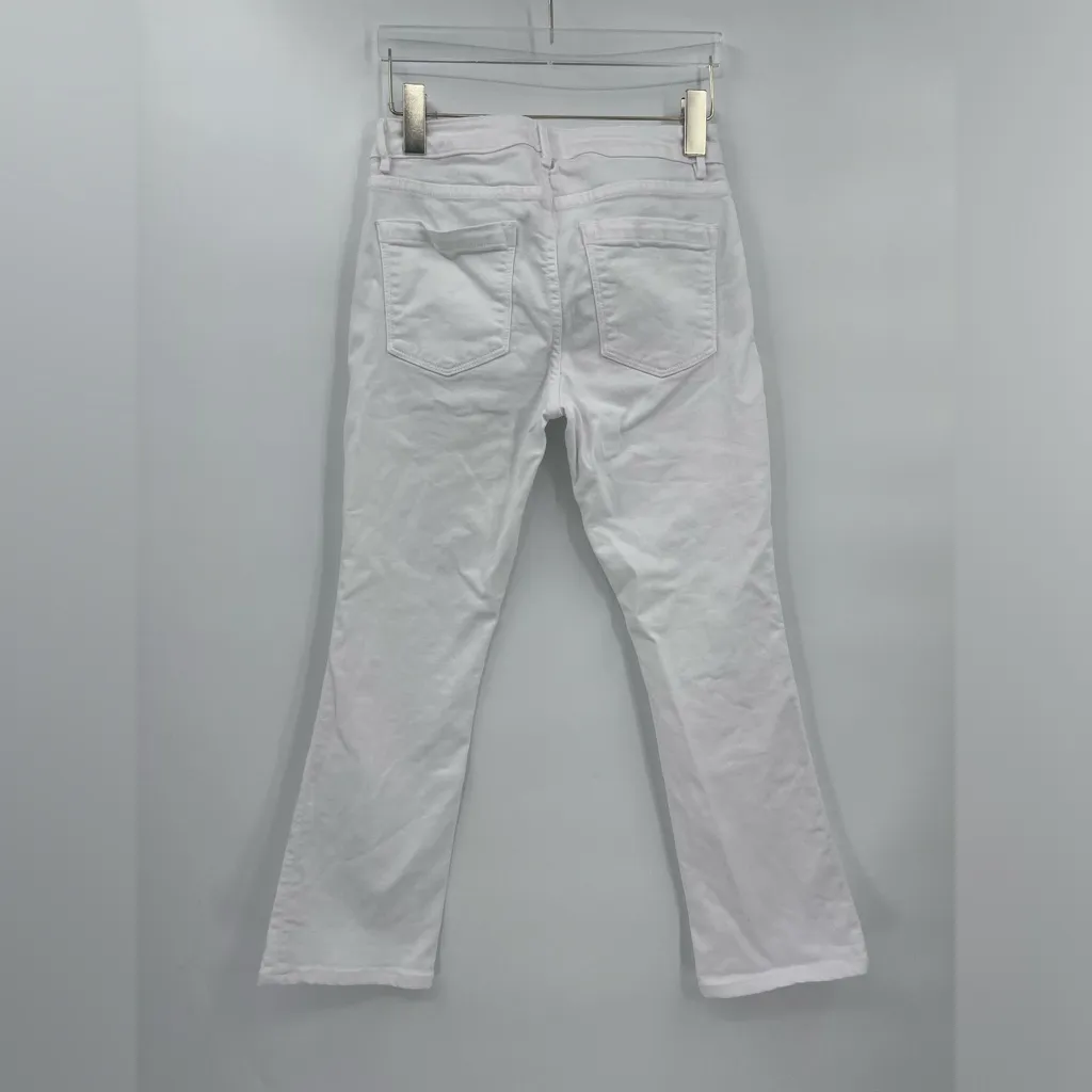 ANN MASHBURN Flare Cropped‎ 5-Pocket Jean size 25 - Image 5