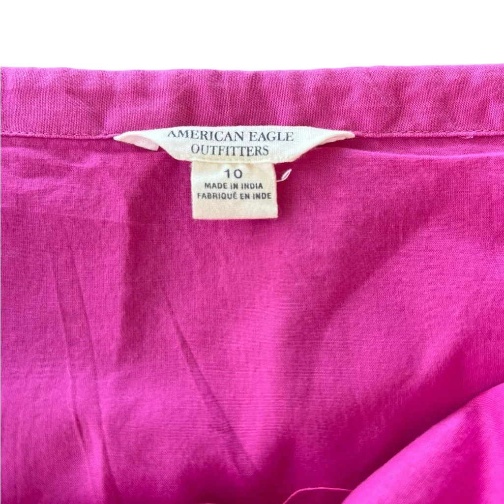 American Eagle Outfitters Bright Pink Mini Skirt - Image 2