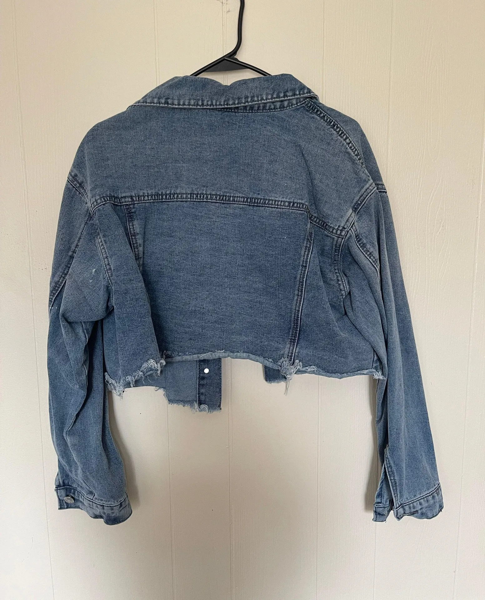 SheIn denim jean jacket - Image 3