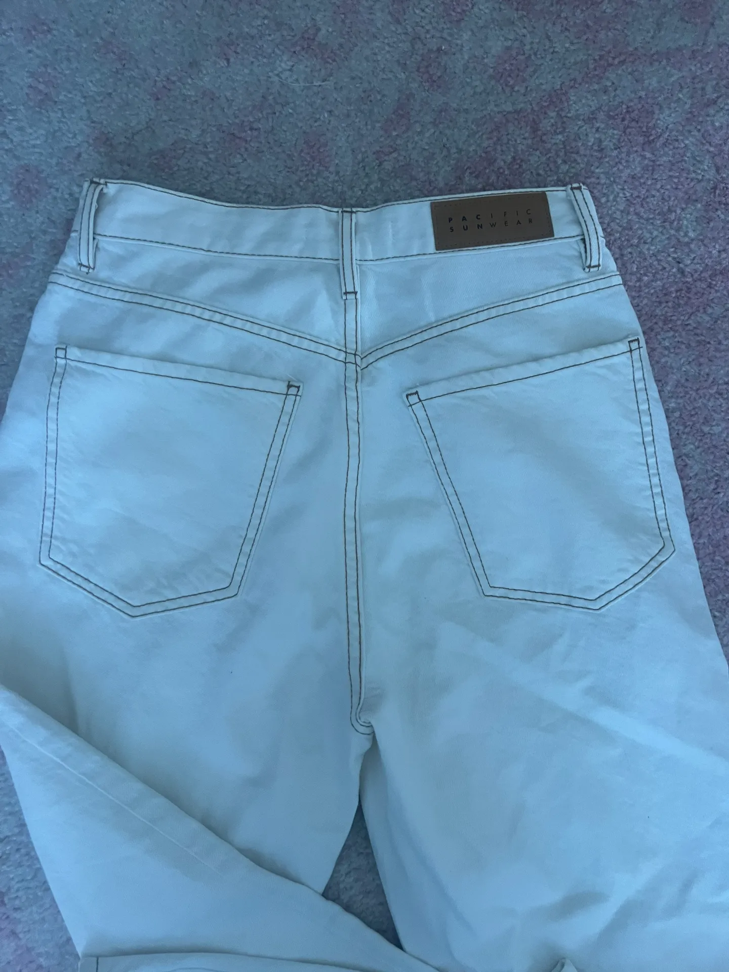 Cream  Dad Jeans - Image 4