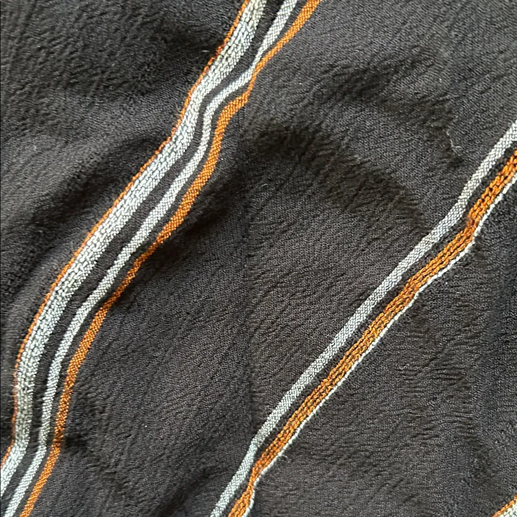 Black Striped open kimono Size undefined - Image 3