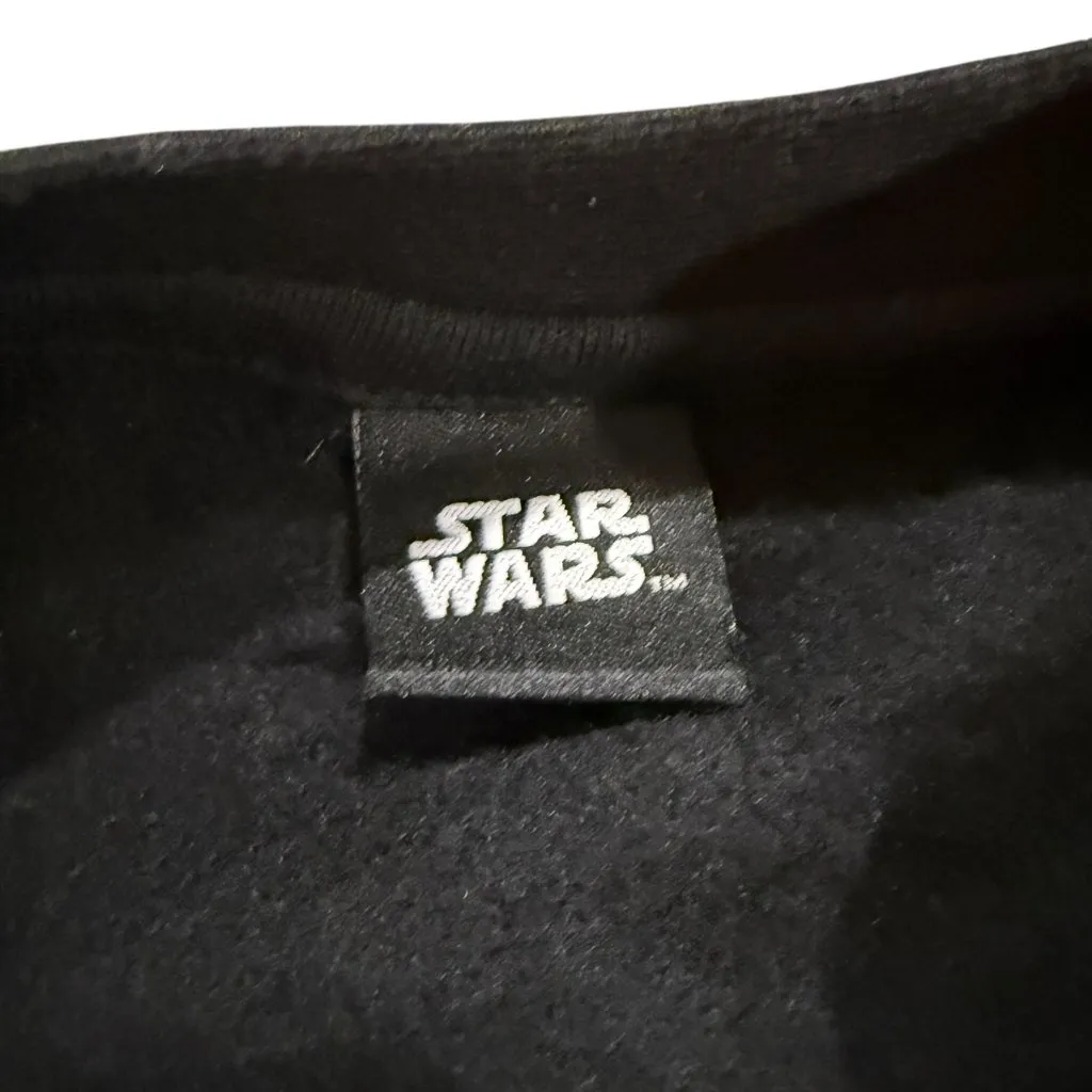 Star Wars"Death Star Attack" Pullover Sweatshirt Adult Size XXL Black - Image 3