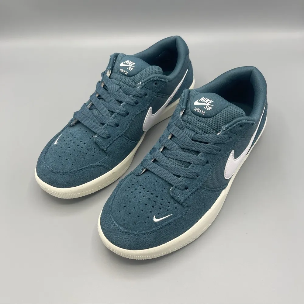 Nike SB Force 58 ASH GREEN/WHITE-ASH GREEN-SAIL/ Men Size 6.5 / Women Size 8 - Image 3