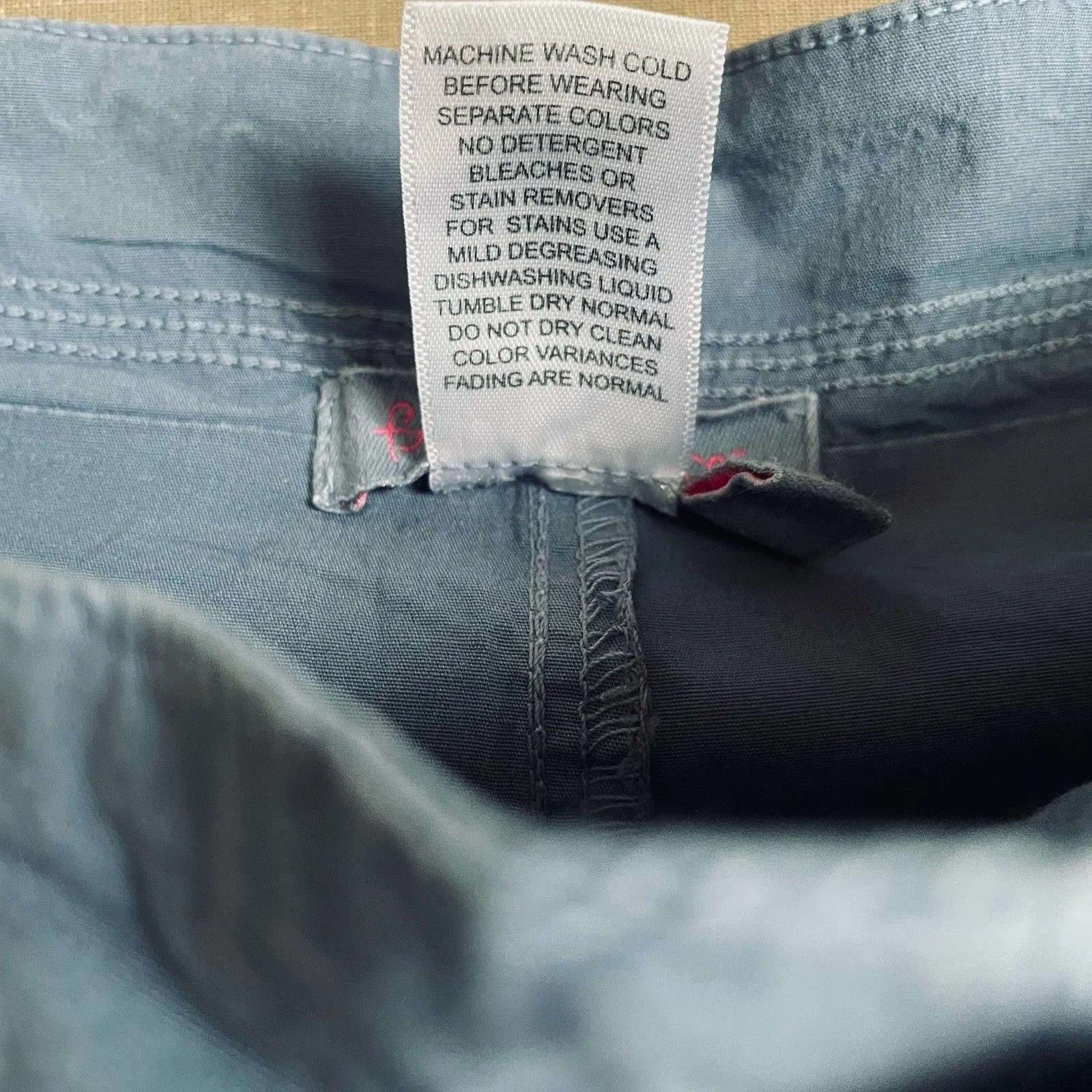 Fresh Produce Cruiser Skort Womens M Peri Blue Cargo Cotton Spandex Pickleball Size M - Image 11