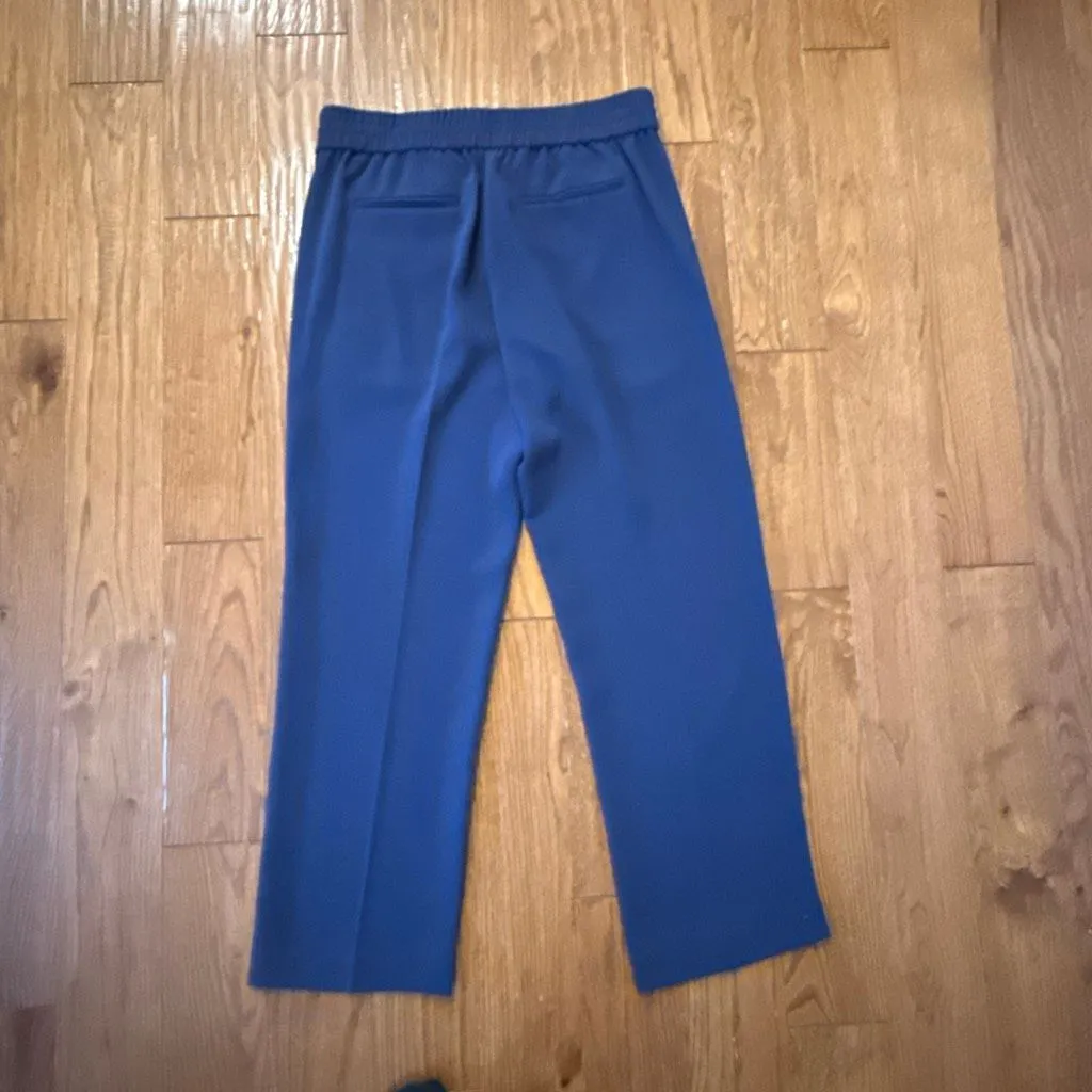 Tory Burch Addison crepe pull on trouser pant size 2 - Image 12