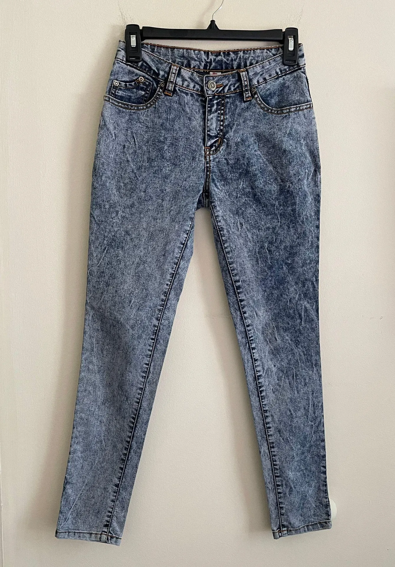 Wranco Jeans Skinny Light Wash Denim Blue Size 27 - Image 3
