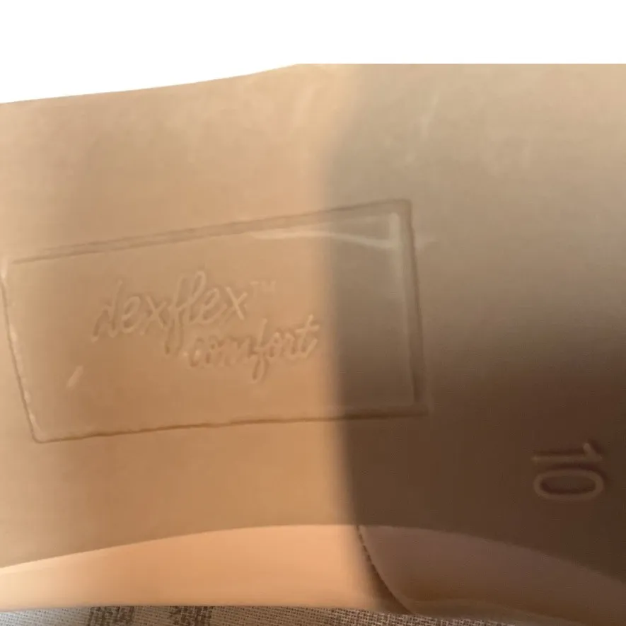 Dexflex Comfort Karma Women's Round Toe Nude Patent Pump High Heel Shoes Size 10 - Image 10