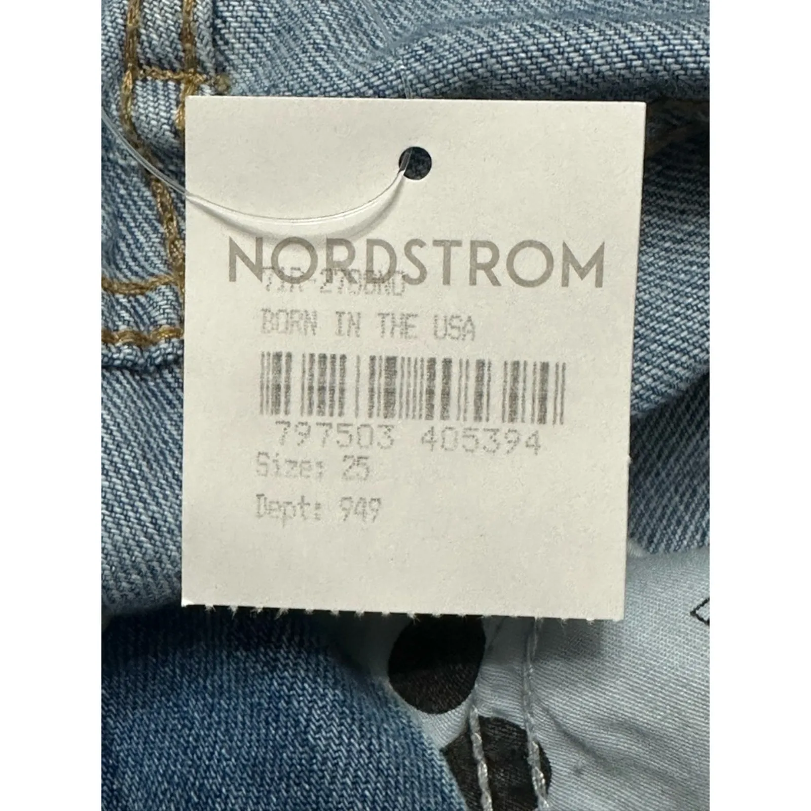 Blank NYC The Baxter Straight Leg Jeans Distressed High Rise Zip Women's 25 NWT - Image 7