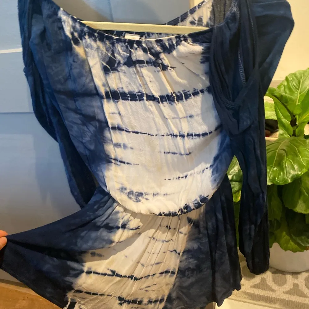 Off the shoulder tie dye Romper - Image 9