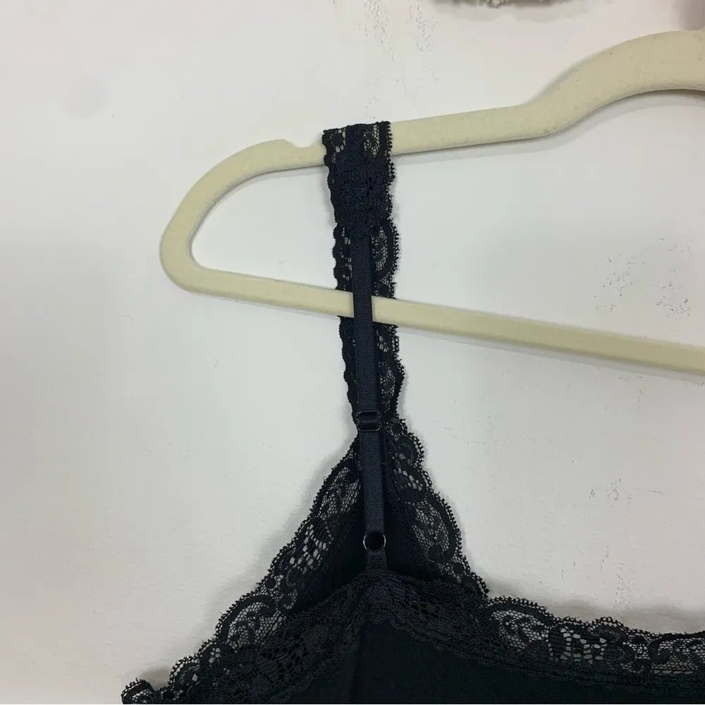 Adore Me Minerva Mesh Chemise Slip Black Size Large - Image 7