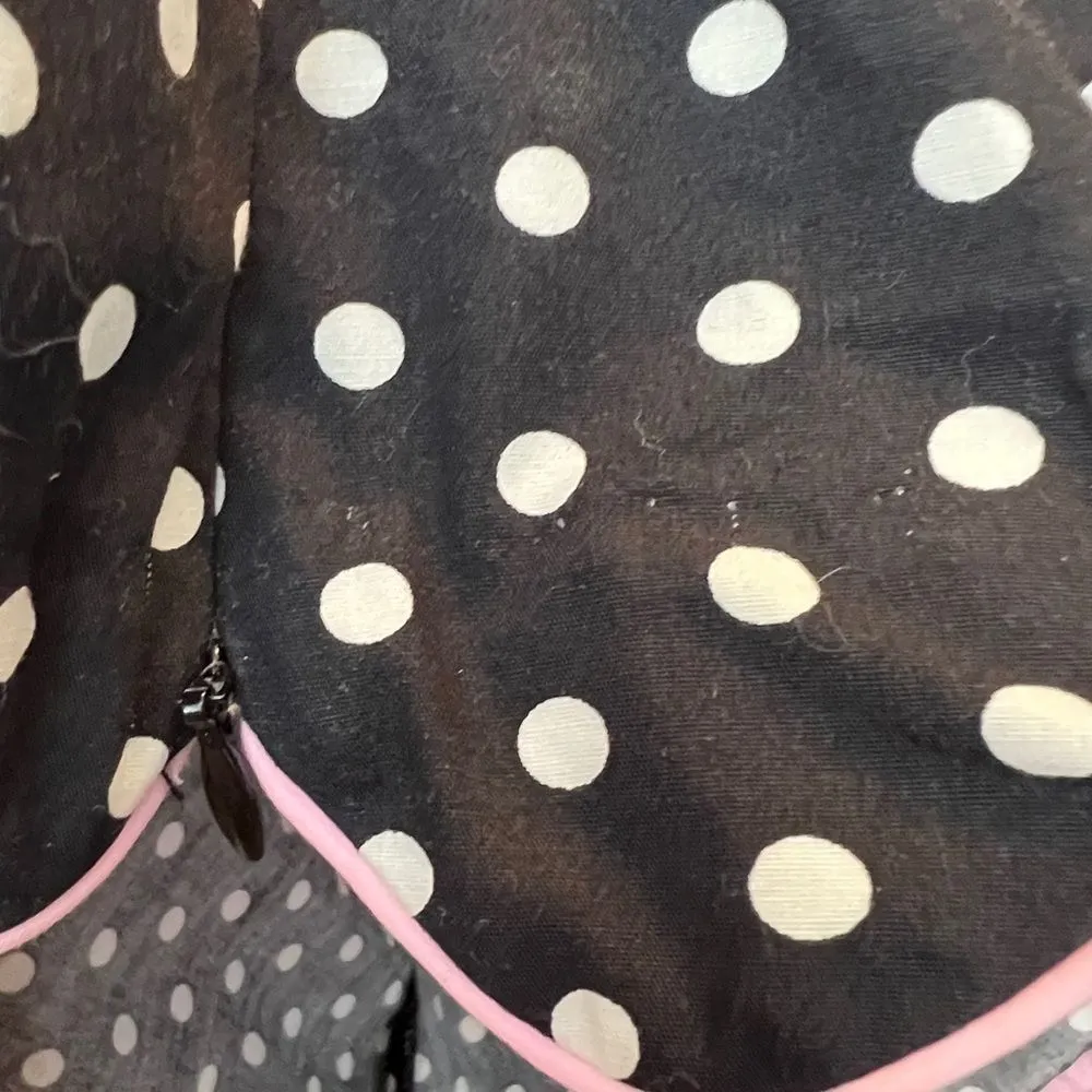 Tailor New York Polka Dot Top Size 10 - Image 28