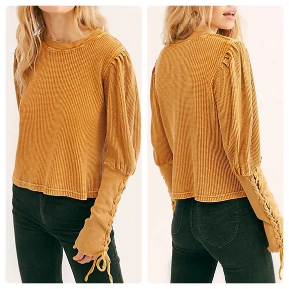 FREE PEOPLE FP One Tasha Thermal Top - Image 2