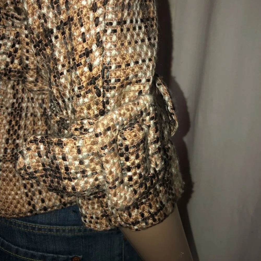 Bebe  cropped tweed blazer - Image 3