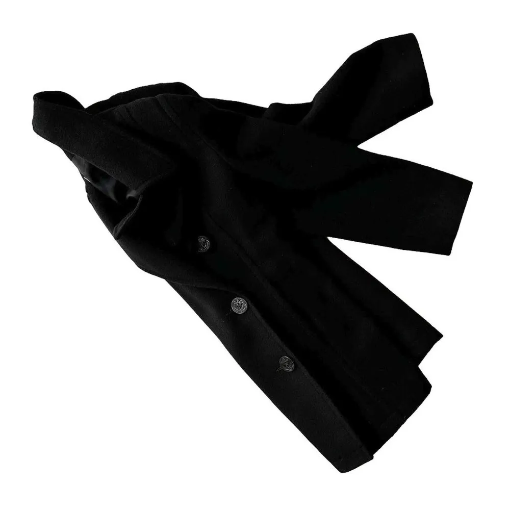 Vintage 80's Jones New York Peacoat Medium? JNY 100% Wool Navy Nautical … - Image 8