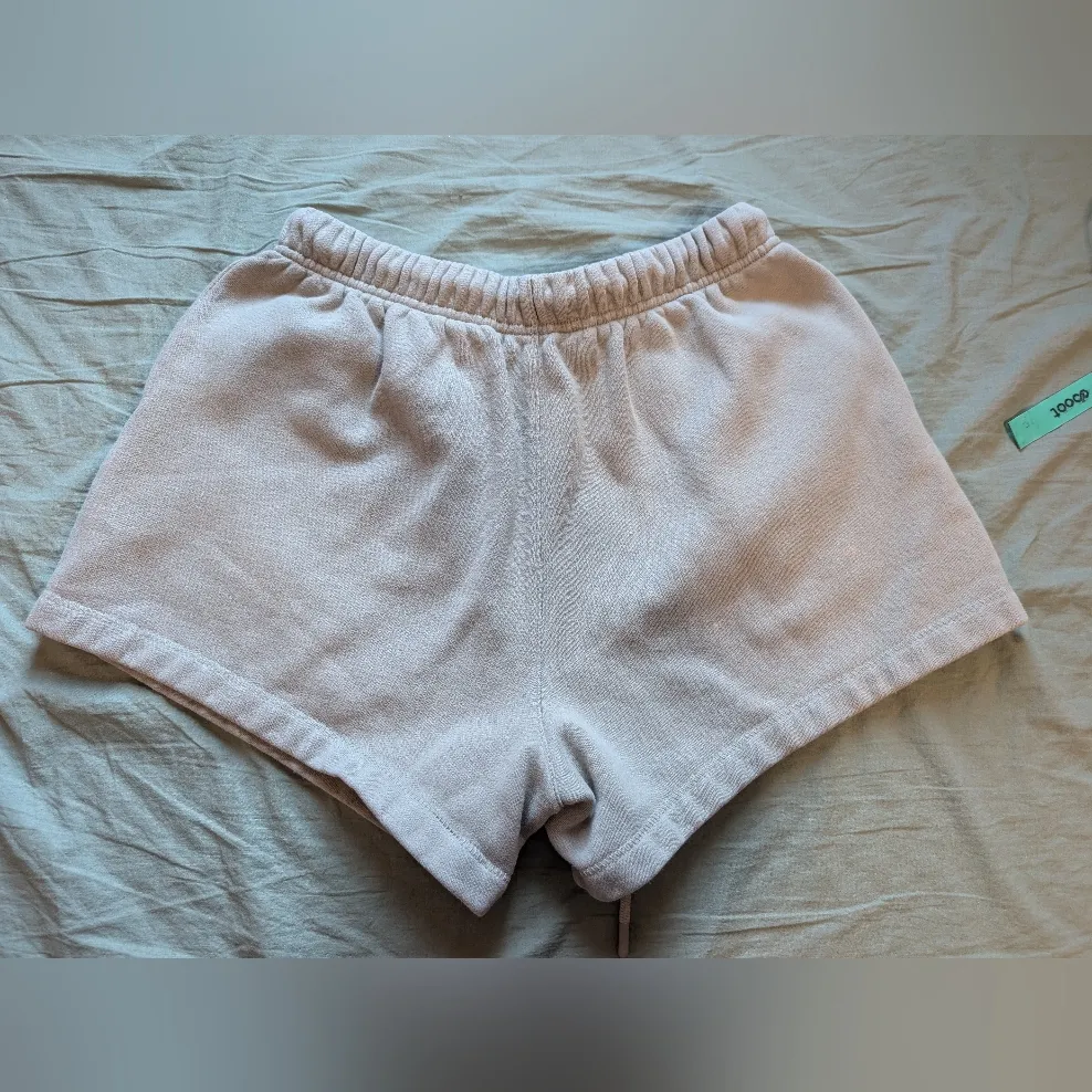 Essential Fear Of God Women's Sweat Shorts XSmall Neutral - Image 2