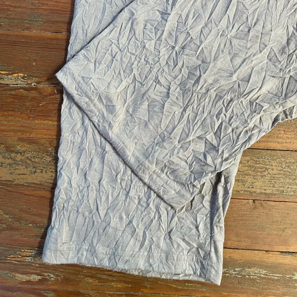 Post Card Double Layer Crinkle Gray Lounge Pants - Image 7