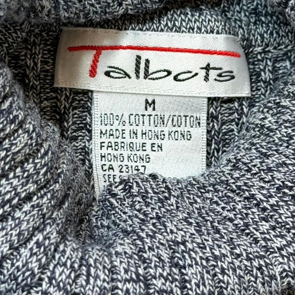 Talbots  Marled Turtleneck Ribbed Sweater - Image 5
