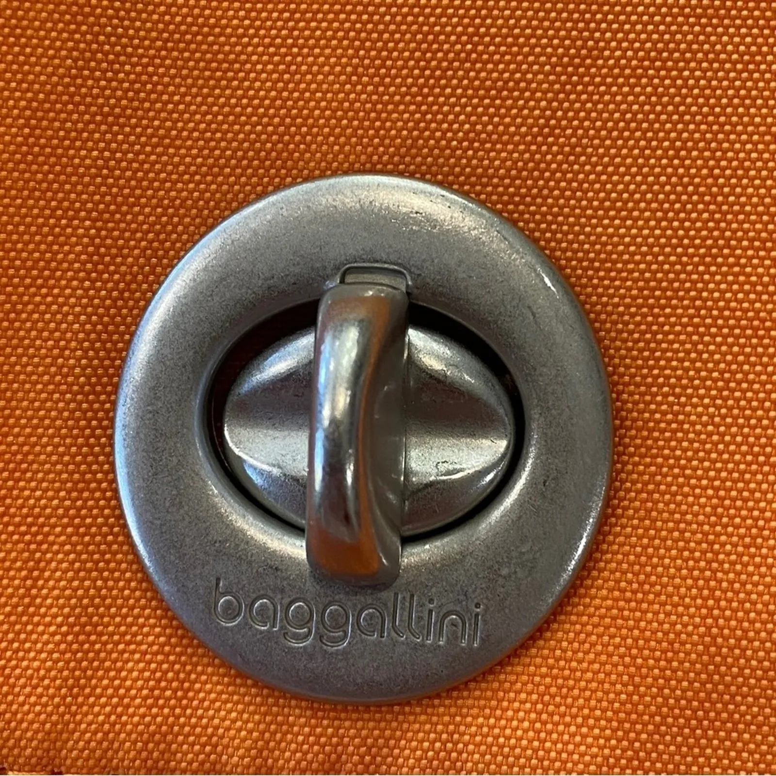 Baggallini Provence Crossbody lightweight nylon Vibrant Orange Crossbody Bag - Image 5