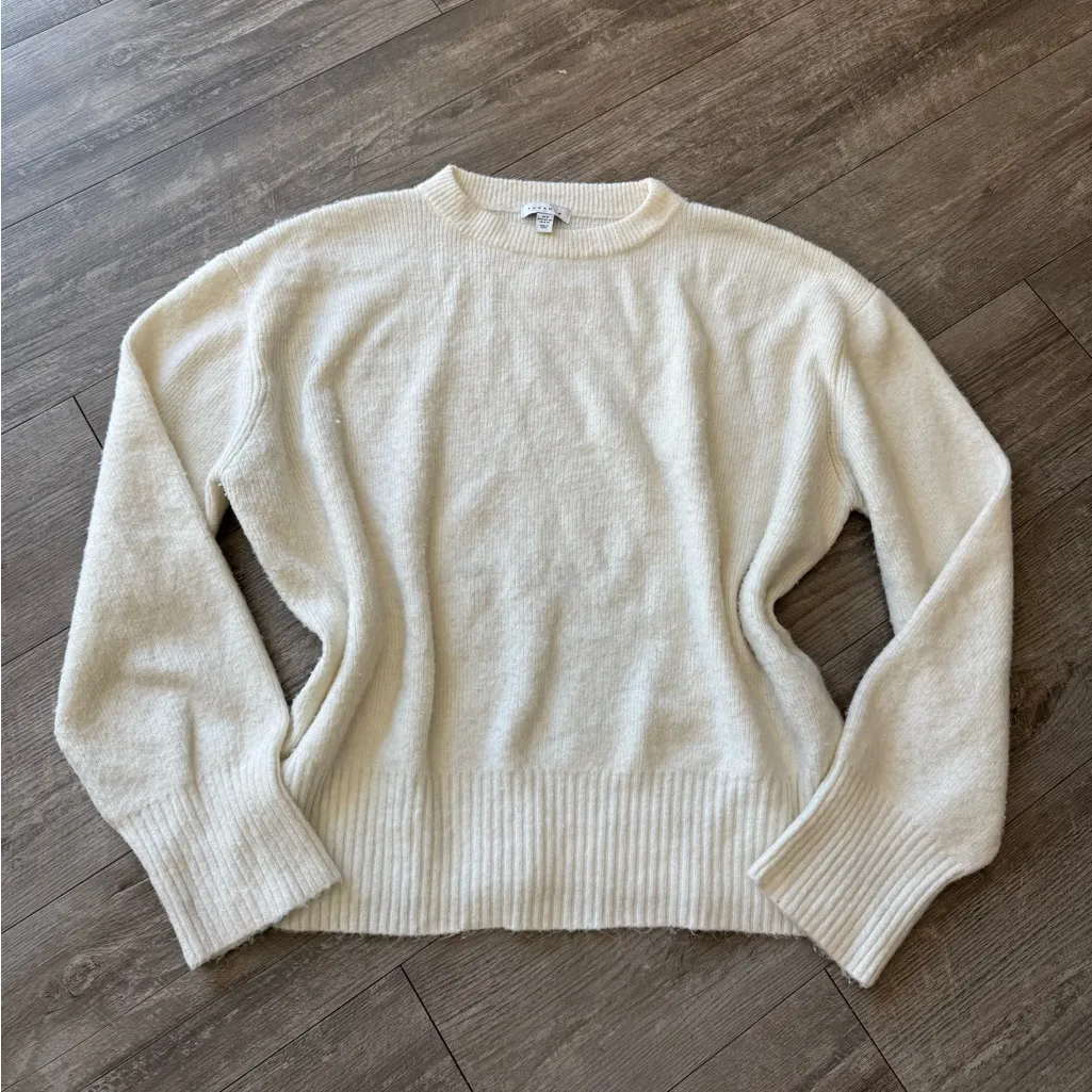 Topshop wool blend fluffy sweatshirt - Image 3