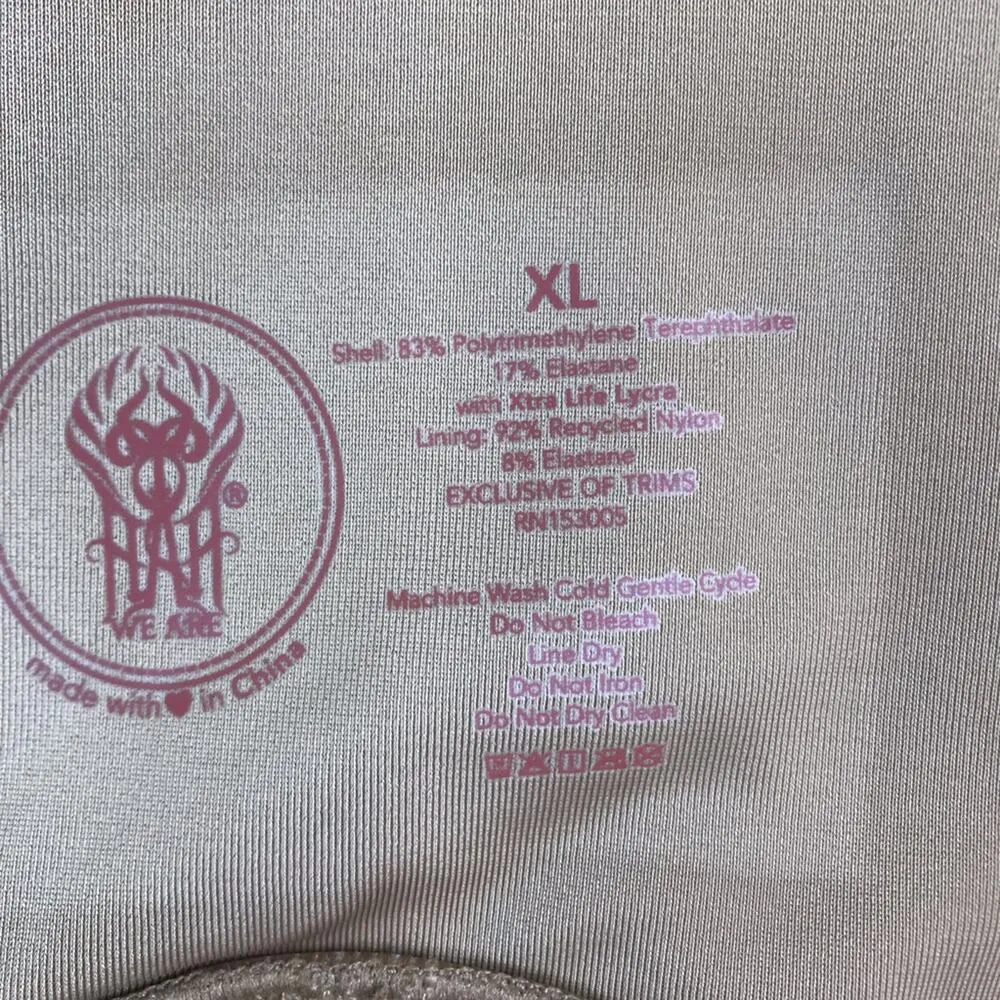 HAH X FREE PEOPLE Boned Crop Top Sz XL Bustier Fairy Preppy Coquette Holiday NWT Tan - Image 14