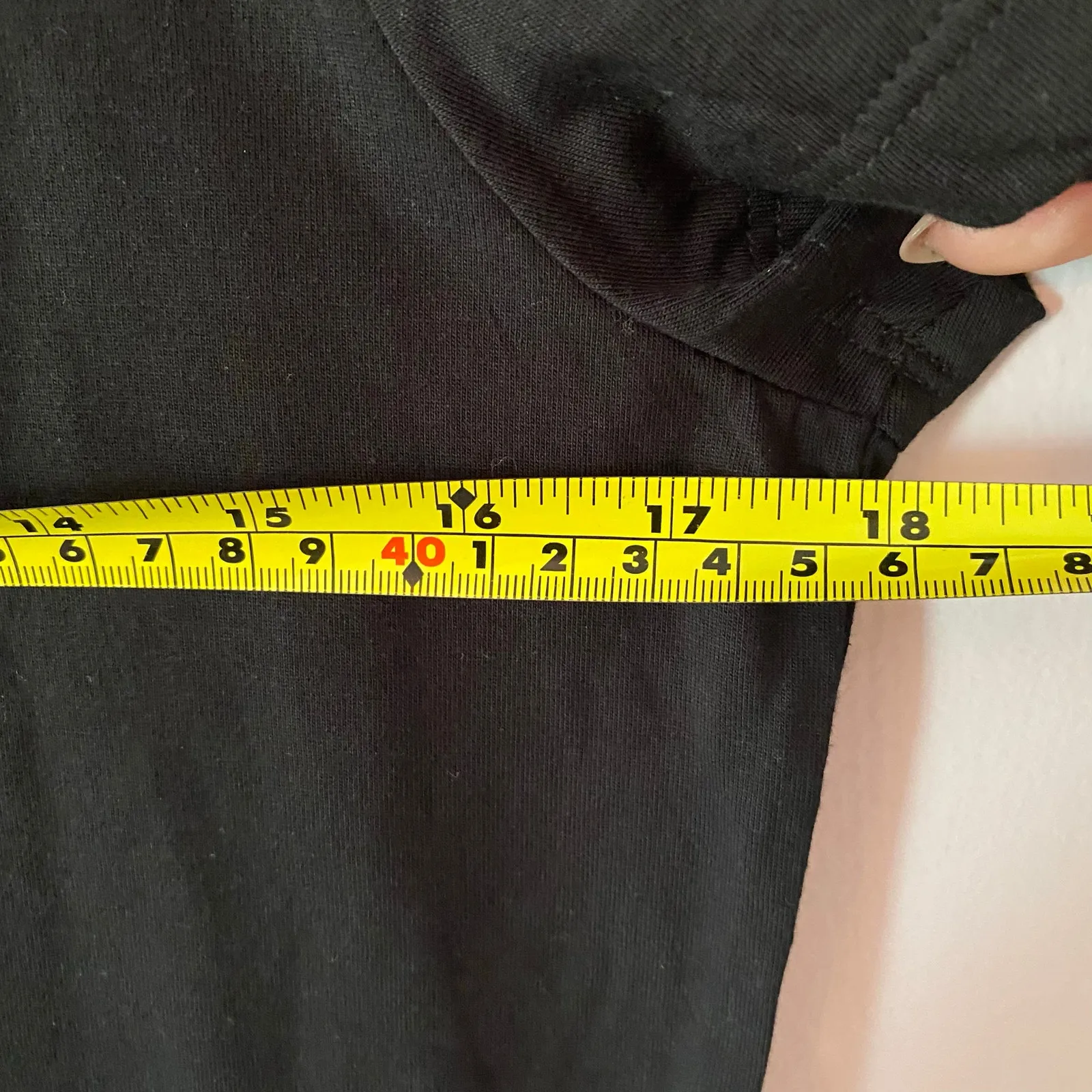 Marine Layer Black Crewneck Tee T-Shirt Minimalist Casual Women's size Small - Image 6