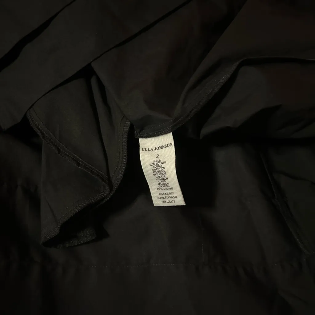 Ulla Johnson Francine Dress in‎ Noir Size Small - Image 8