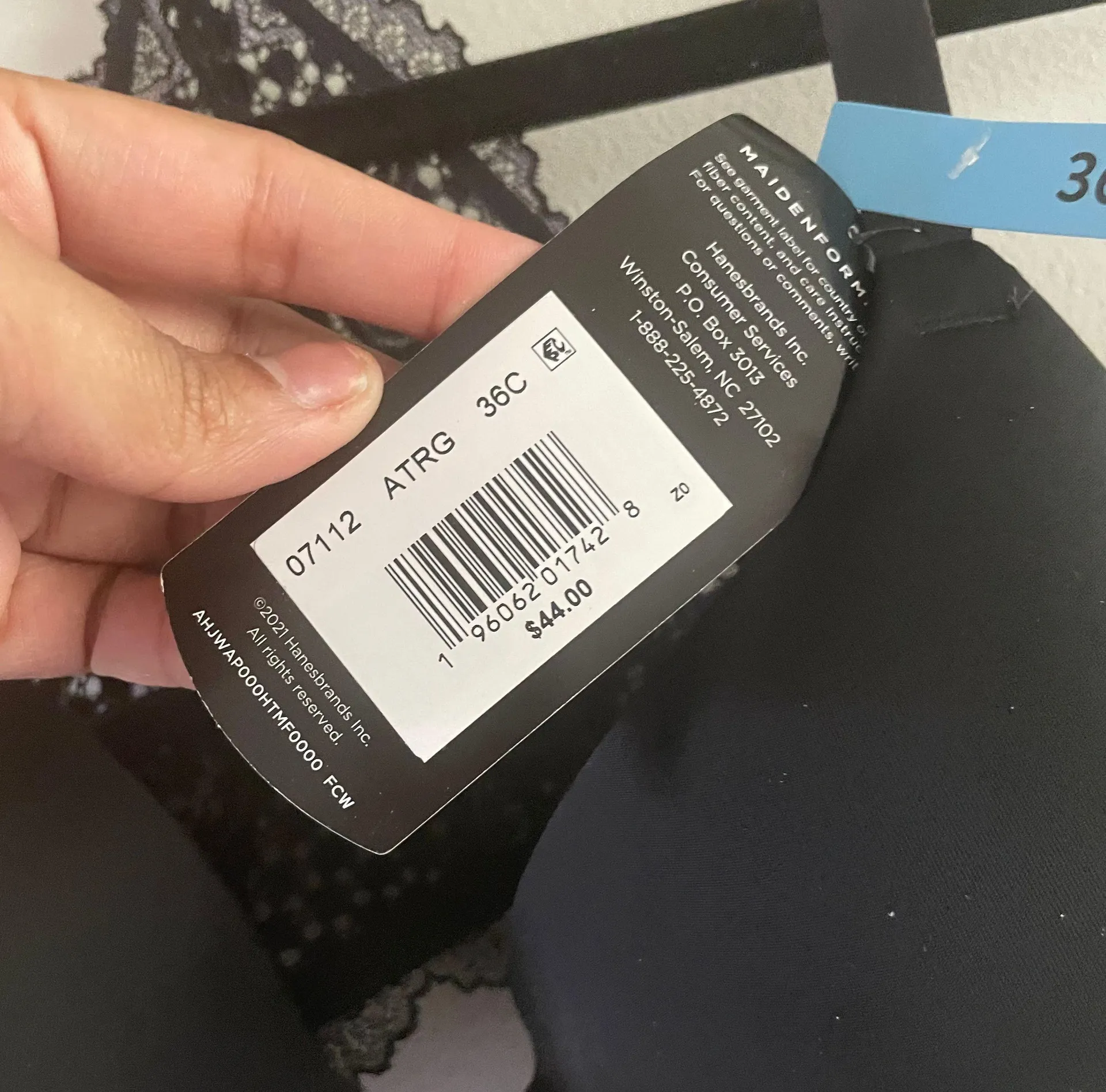 Racerback Bra Full Coverage Lightly Padded Underwire T-Shirt - Image 7