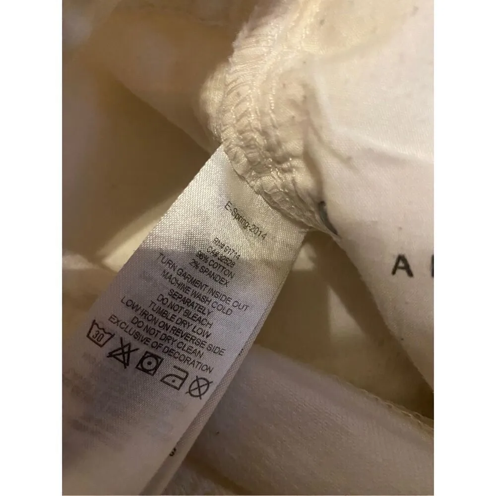 Flawed Armani Exachange Distressed Jeans Skinny Boot Designer Everyday - Image 6