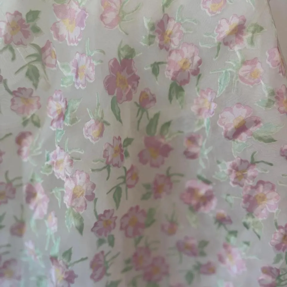 Slip Dress Womens S‎ Floral Feminine Fairy Sabrina Carpenter Coquet Y2K Pink - Image 5